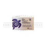 Pro Vision Pierpaoli, 60 tablets. White box with a purple turtle logo. Supplement for eye health with antioxidants. Vitamins and minerals.