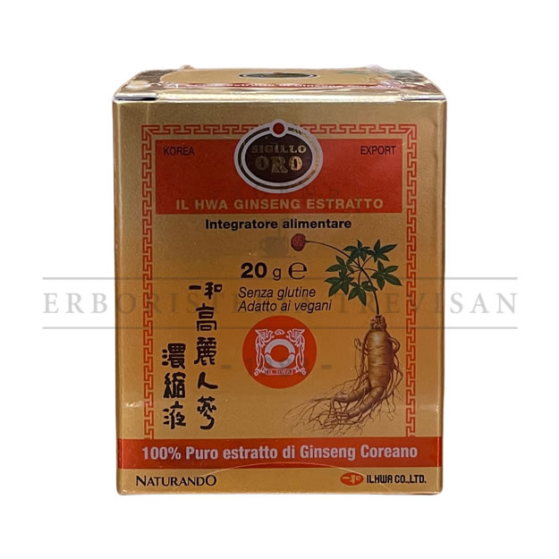 Puro Ginseng Coreano Estratto molle- HWA sigillo oro- 20gr