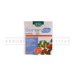 Serenesi Umore 60 cpr: Box with the product name, ESI logo, and a plant with orange berries. Dietary supplement for mood.