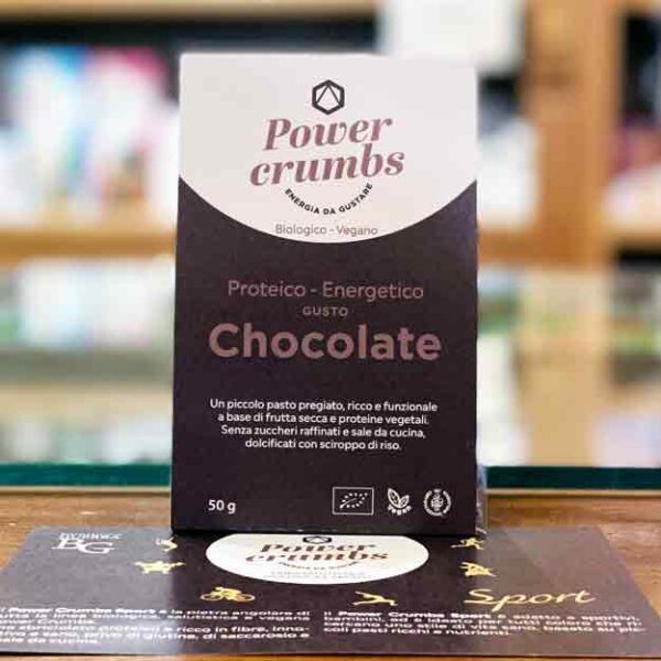 Power Crumbs Chocolate Gluten free, Bio e Vegan - Erboristeria Trevisan Piacenza